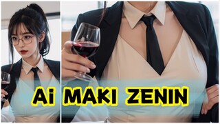 MAKI ZENIN IN REAL LIFE - Ai stable diffusion