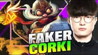 T1 FAKER CORKI VS QIYANA, LUYỆN TẬP CHĂM CHỈ ĐỂ TRỞ LẠI (LMHT)12.14
