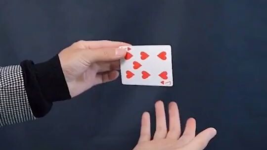 Vanishing card tutorial