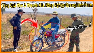 Quanglinhvlogs || Tặng Quà Cho 2 Chuyên Gia Phương Tiện Di Chuyển Để Phục Vụ Tại Quang Linh Farm !