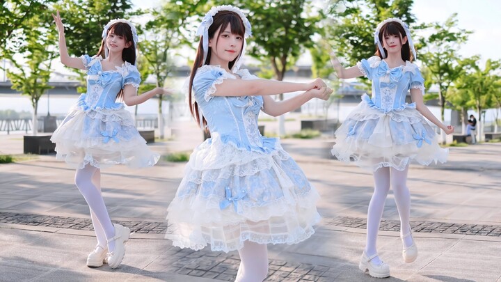 [Warm] ⚡️ A powerful wave of music is coming! ⚡️ Parody dance to “Gokuraku Jodo”