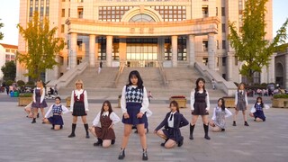 《FIESTA》——IZ*ONE安徽农业大学啦啦队翻跳一镜到底版   It's my fiesta，这是属于我们的庆典！