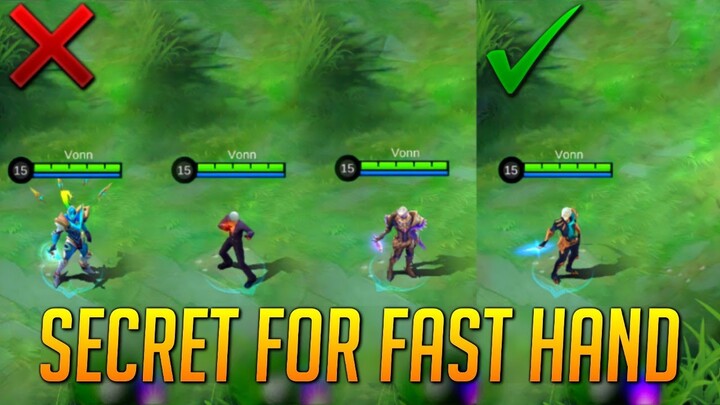 Gusion Users, You Must USE THIS SKIN FOR FAST HAND!!ðŸ”¥ SECRET SKIN For Fast Handspeed?