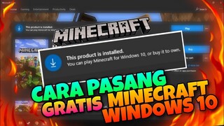 CARA DOWNLOAD MINECRAFT WINDOWS 10 ORIGINAL *GRATIS* Bahasa Indonesia |Work 100%|  2020 |