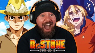 NEW WORLD MAP! Dr. STONE Season 3 Episode 1 REACTION