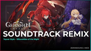 [Soundtrack Remix] Genshin Impact | Teyvat Style – Silhouettes of the Night (NEiXREMiX)