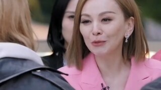 王琳姐讲俄语，旁边站的姐姐表情很统一"乘风2024 "