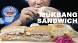 Mukbang Sandwich (ASMR USA UK Malaysia Indonesia Korea Singapore Brunei Philippines Thailand)