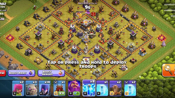 Witch Golem Attack