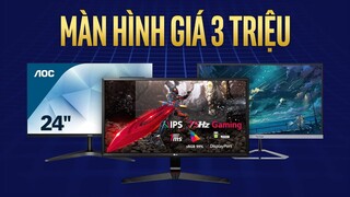 Top 3 màn hình chơi game giá 3 triệu đồng | Rẻ mà vẫn ngon!