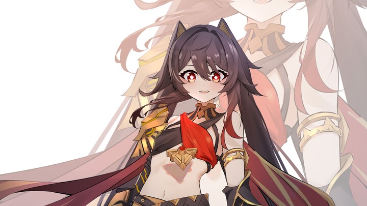 [Vẽ Genshin Impact] Quần áo của Dihya bị Hooten lấy trộm rồi~