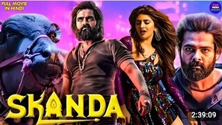 Ram Pothineni's - SKANDA - New Released South Indian Hindi Dubbed Movie 2024 - Sreeleela