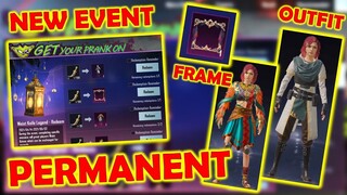 GET PERMANENT OUTFIT & AVATAR FRAME FREE | WAIST KNIFE LEGEND EVENT IN PUBG MOBILE | HEROINE SET