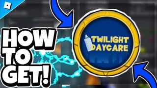 GET THIS BADGE for FREE ITEMS! 24kGoldn Challenge Completed BADGE | Roblox Twilight Daycare