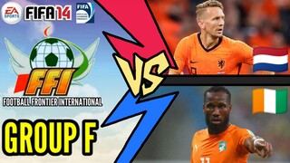 FIFA 14: FFI World Cup 2023 | Netherlands VS Côte d'Ivoire (Group F)