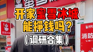 Can you make money by opening a Mixue Bingcheng restaurant?