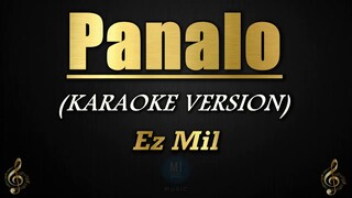 Panalo - Ez Mil (Karaoke/Instrumental)