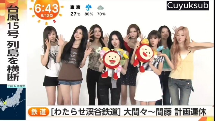 (SUB) Hearts2Hearts Mezamashi TV 12 08 2026