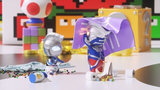 Ngày càng có nhiều mảnh vải rơi xuống đầu Ultraman~~~~~