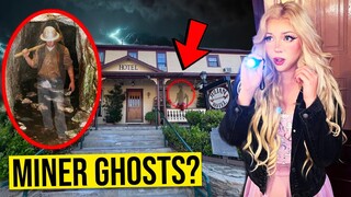 Staying OVERNIGHT in a HAUNTED GOLD MINE TOWN…(*terrifying*)