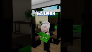 Ketika Kamu Minta Robux Ke Mama🤣 #shorts #roleplayroblox #brookhavenindonesia
