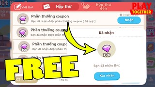 Cách Nhận FREE 300 Đá Quý Trong Play Together Thành Công 100%