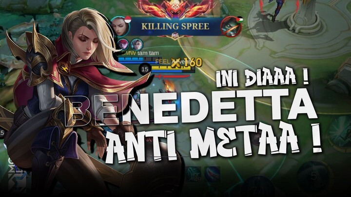Di Tantang Mode Serius Pakai Benedetta !