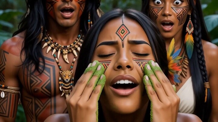 She Put Amazon Slime on Her Face… Then This Happened! 她把亚马逊买的粘液涂在脸上……结果发生了这样的事！