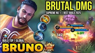 full highlight gw main Bruno damage nya brutal bet🥵🥵