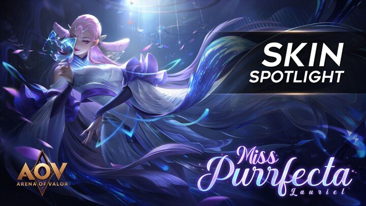 Lauriel Miss Purrfecta Skin Spotlight - Garena AOV (Arena of Valor)