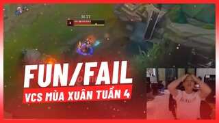 Fun/Fail VCS Mùa Xuân 2022 Tuần 4 #VCS #CastrolPOWER1 [Hoàng Luân]