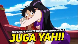 MOMEN LUFFY BIKIN WANITA CANTIK INI KLEPEK2 DI BUATNYA!! ONE PIECE TERBARU