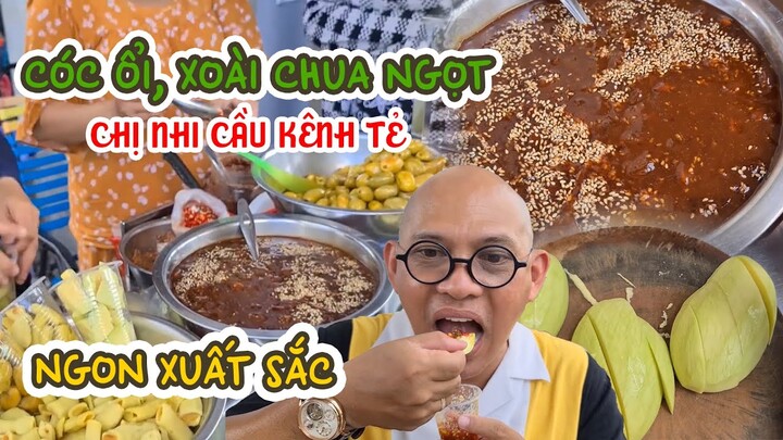 Color Man HỒI XUÂN đi ăn CÓC, XOÀI, ỔI LUỘC quận 4 khiến ekip chảy hết nước miếng ? | Color Man Food