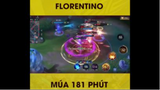 Florentino múa 181 phút