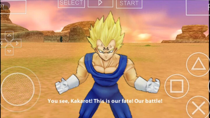 goku ssj vs majin vegeta