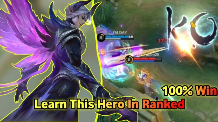 Learn this Hero in ranked 100% Win