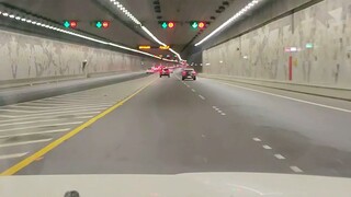 Abu Dhabi Tunnel A journey through lights, silence, and motion