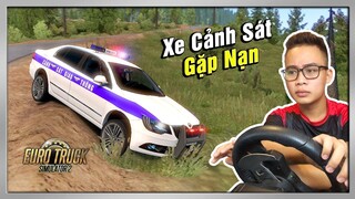Xe Cảnh Sát Giao Thông Gặp Nạn Khi Tuần Tra | ETS2