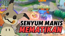 SENYUMNYA BIKIN CANDU 😆 KU KIRA PIKACHU TERNYATA BUKAN‼️#GMV MIMIKYU POKEMON UNITE