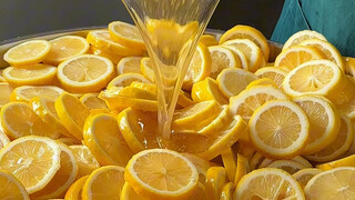 If the lemon honey production process is not edited... you will see