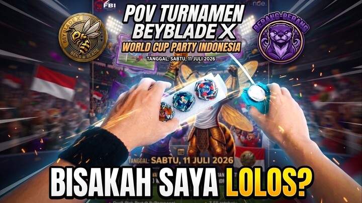 POV Turnamen Beyblade X Indonesia! Bisakah Saya Lolos ke Top Cut?