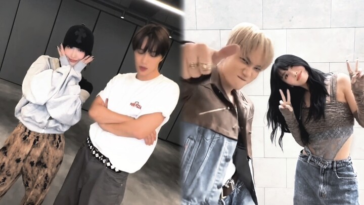 Two South Korean K-pop dance kings, stop fighting! ! ! [Kim Jong-in KAI & Hirai Momo]