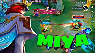 BRUTAL DAMAGE MIYA GAMEPLAY - MOBILE LEGENDS