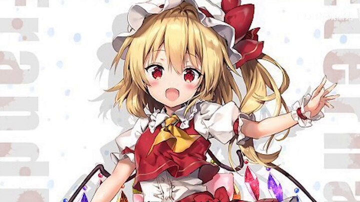 [Painting example] Flandre ③ Five minutes of painting, two hours of covering, color separation and h