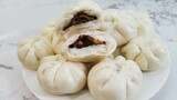 BÁNH BAO CHAY  Cách làm BÁNH BAO CHAY nhân SOCOLA bằng BỘT MÌ bánh TRÁNG, XỐP, KHÔNG NHĂN