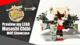 Preview my LEGO Musashi Chibi From KanColle | Somchai Ud