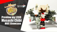 Preview my LEGO Musashi Chibi From KanColle | Somchai Ud