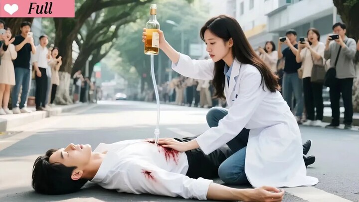 Everyone Ignored CEO’s Cry for Help, But Kind Girl Saved Him with Bottle of Wine！Love Begins!