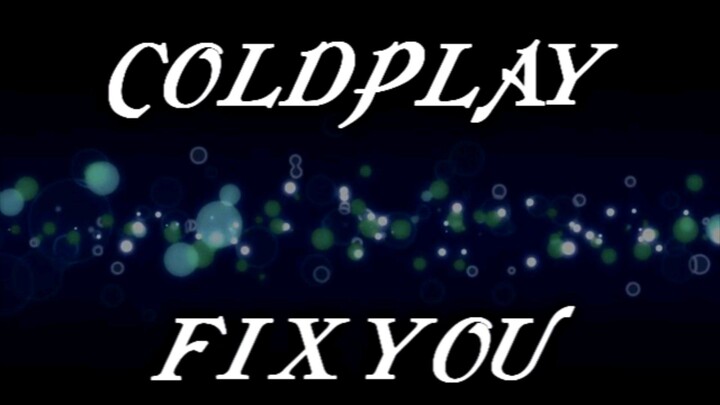 FIX YOU - cover by amateur g'L