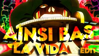 ZORO ROOF PIECE EDIT HD "AINSI BAS LA VIDA" - 《AMV/EDIT》